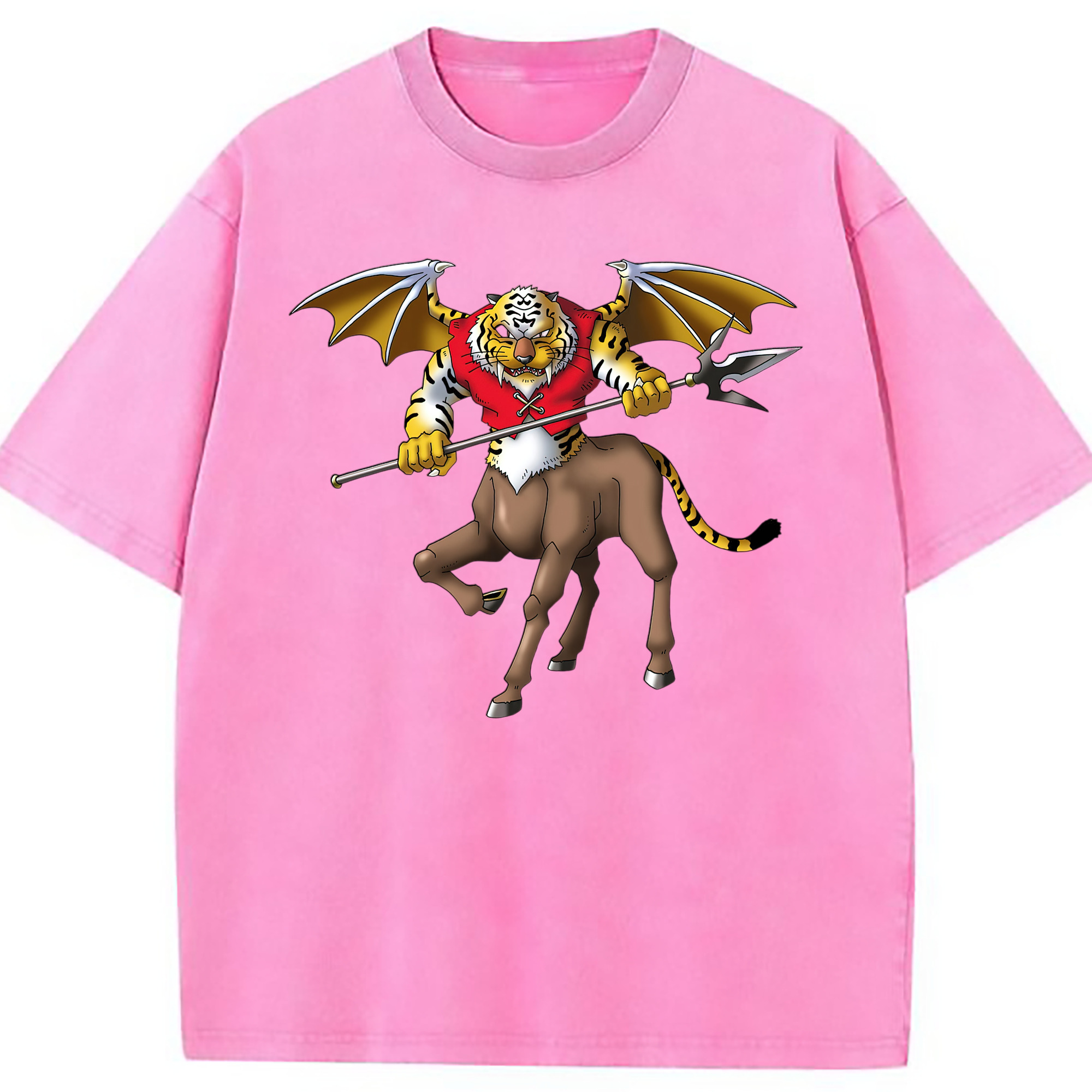 （画像用） ドラゴンクエスト Doragon Kuesuto Dragon Quest 綿100% ヴィンテージ風 半袖Tシャツ（フロントプリント）